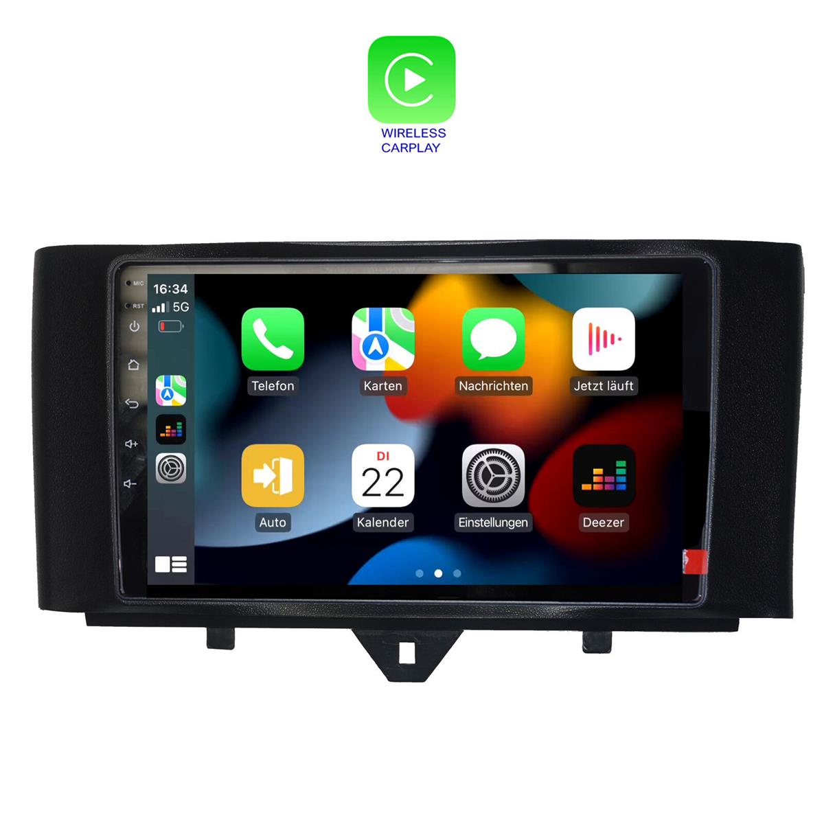 Smart Fortwo 2010-2014 CARPLAY ANDROİD AUTO 4RAM MULTİMEDYA USB KAMERA HEDİYE